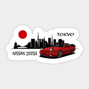 Nissan 200SX, JDM Car Sticker